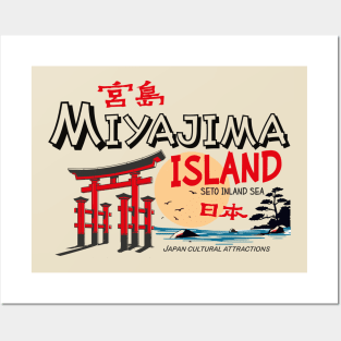 Miyajima Island Japan Posters and Art